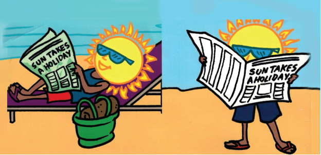 The Sun's Vacation Island